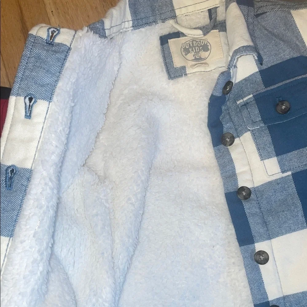 Bass Pro Shops Blue and White Kids Jacket